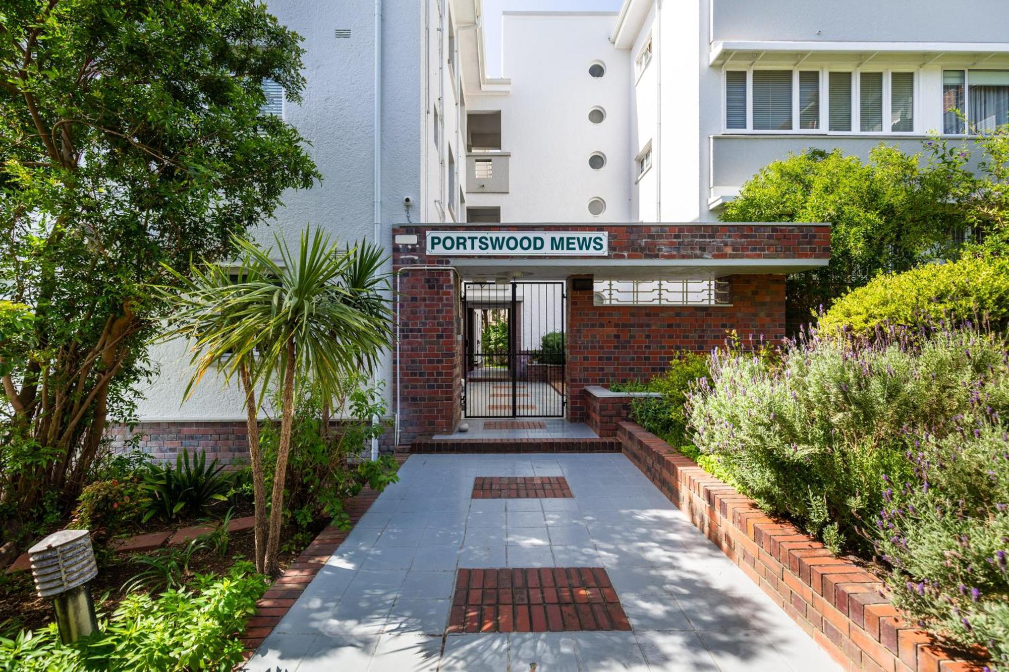 Portswood Mews - Chic White Studio Apartment Green Point Kapstadt Exterior foto
